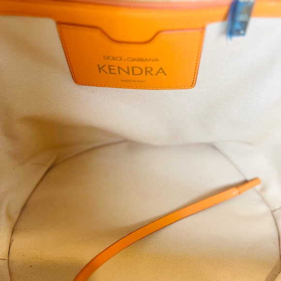 Dolce & Gabbana Kendra Straw Tote - Picture 6 of 9